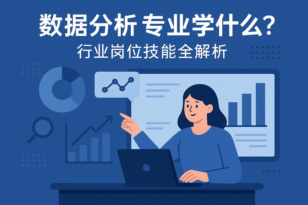 数据分析专业学什么？行业岗位技能全解析