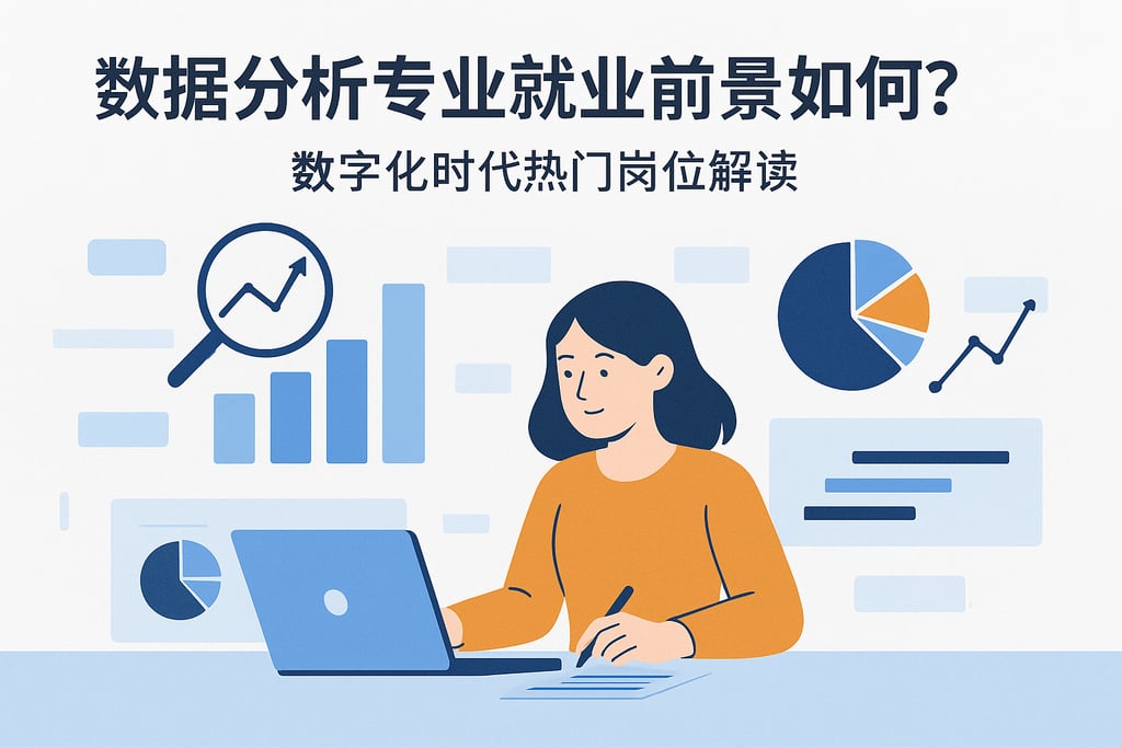 数据分析专业就业前景如何？数字化时代热门岗位解读