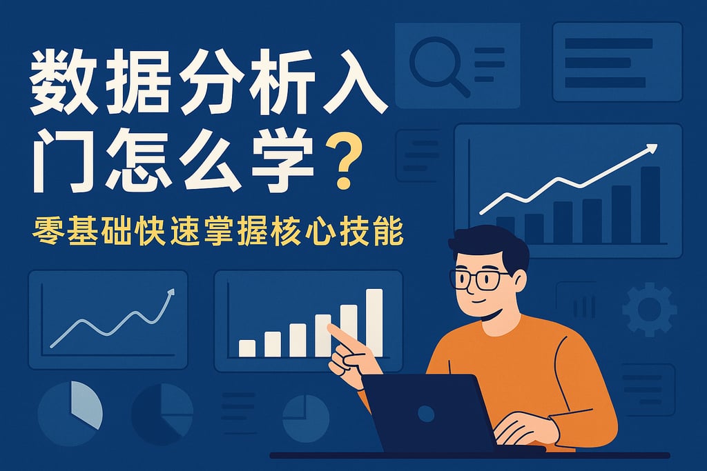 数据分析入门怎么学？零基础快速掌握核心技能