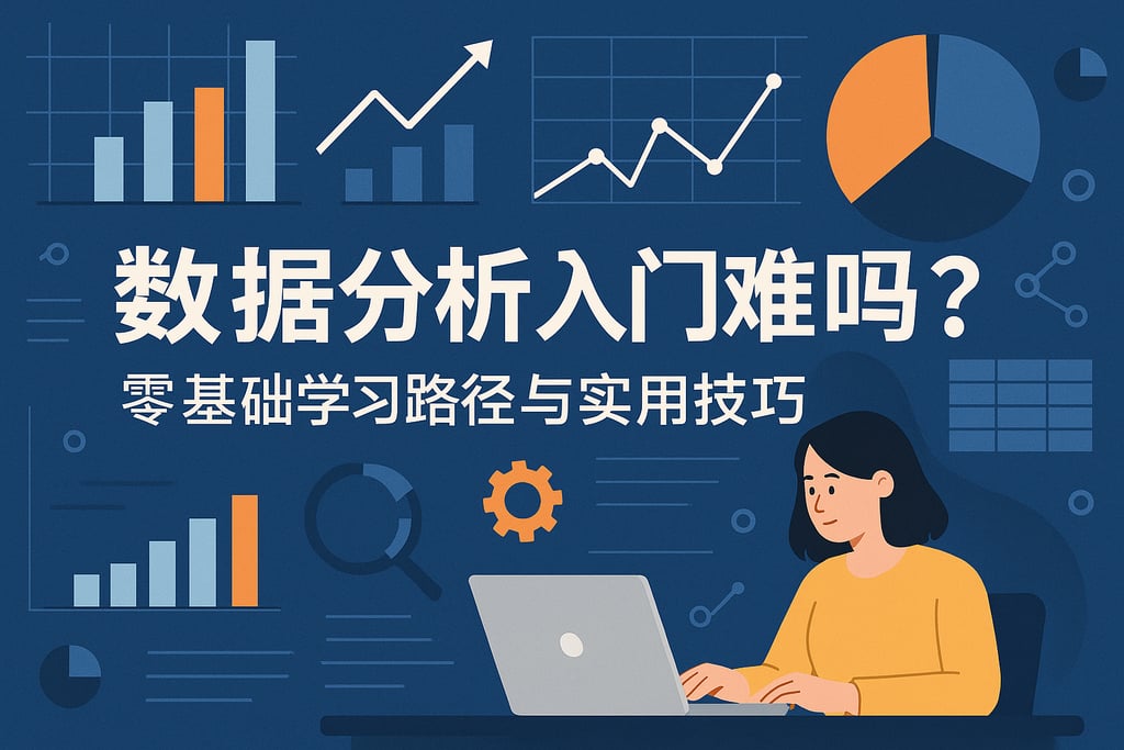 数据分析入门难吗？零基础学习路径与实用技巧