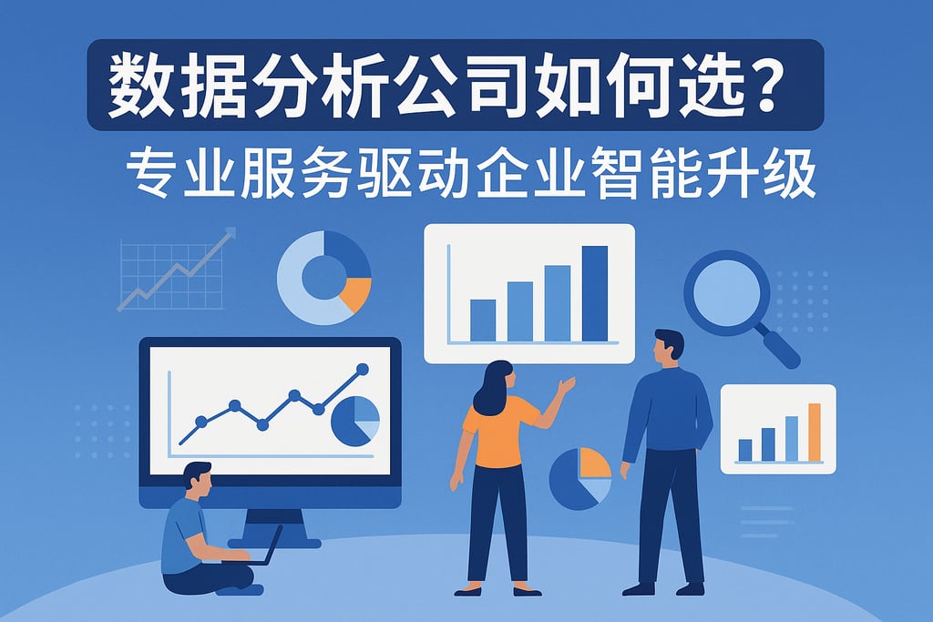 数据分析公司如何选？专业服务驱动企业智能升级