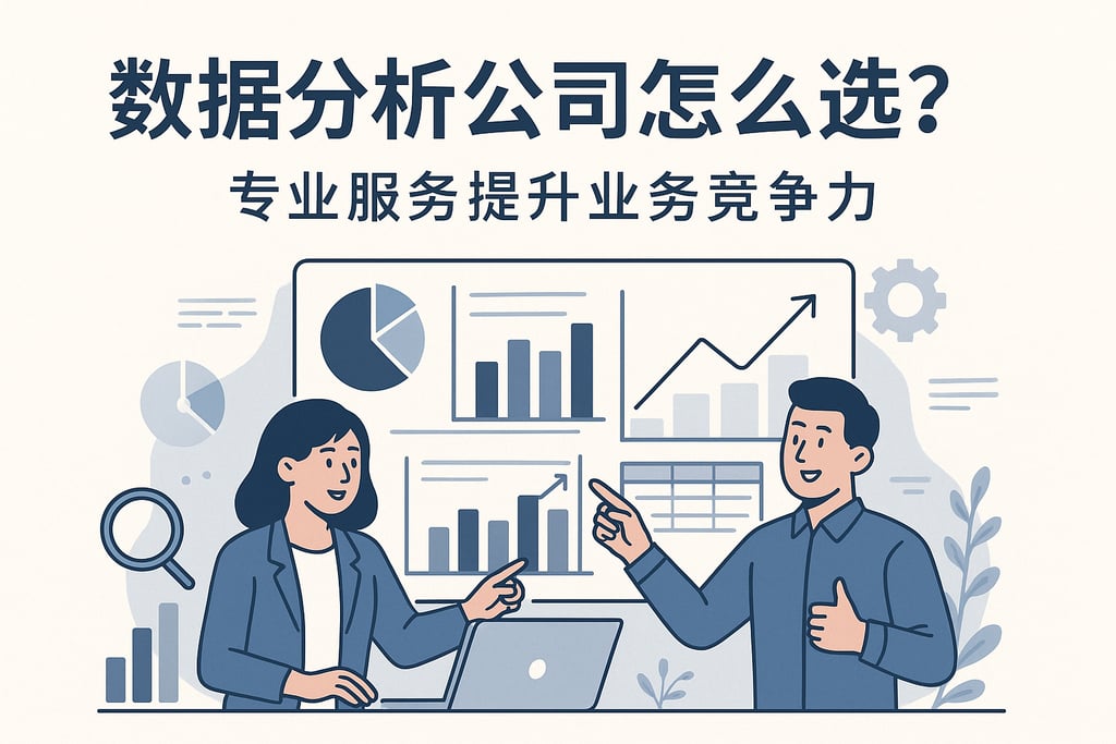 数据分析公司怎么选？专业服务提升业务竞争力