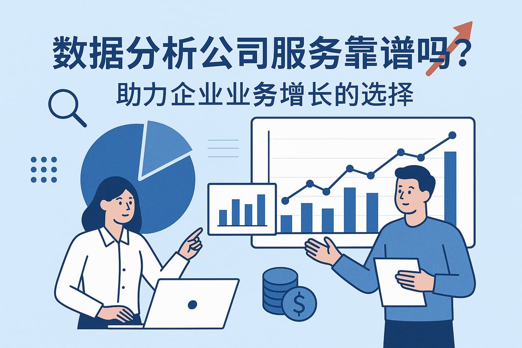 数据分析公司服务靠谱吗？助力企业业务增长的选择