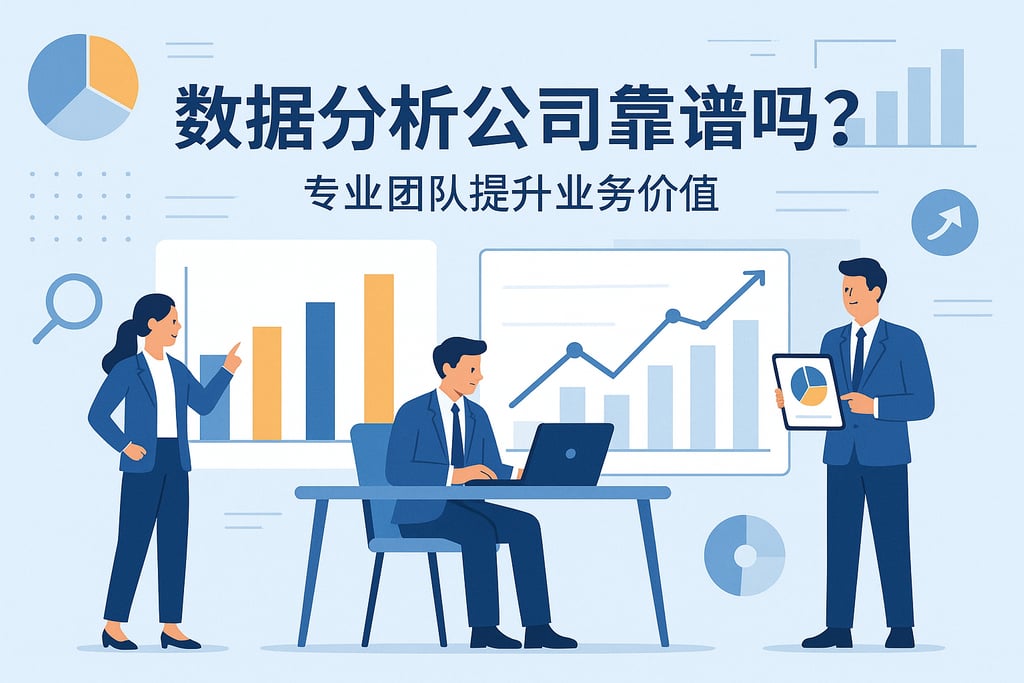 数据分析公司靠谱吗？专业团队提升业务价值
