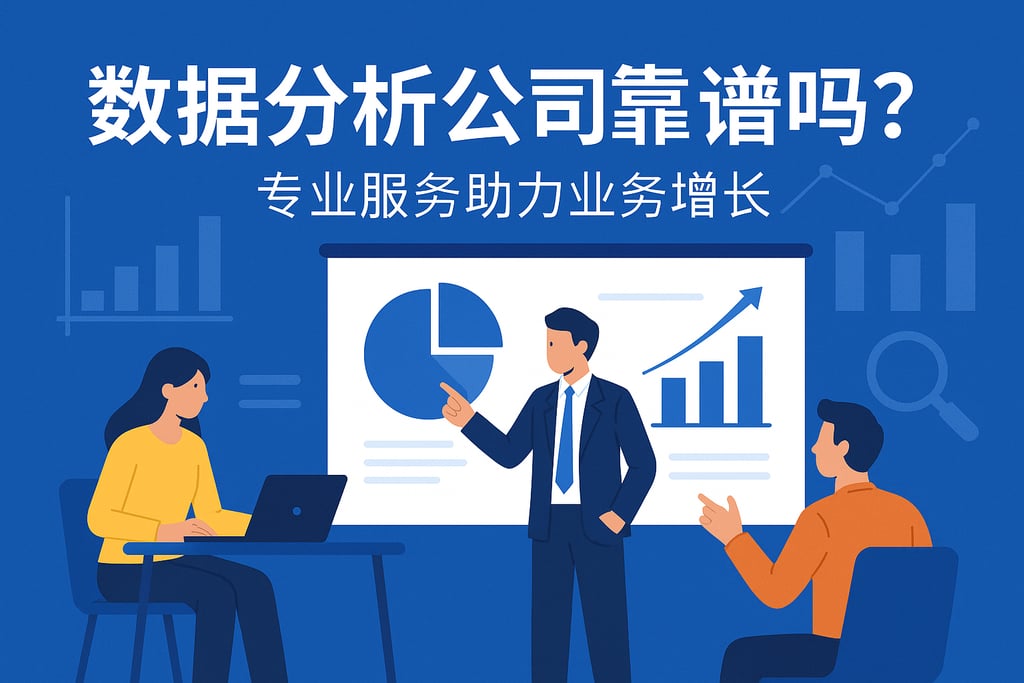 数据分析公司靠谱吗？专业服务助力业务增长