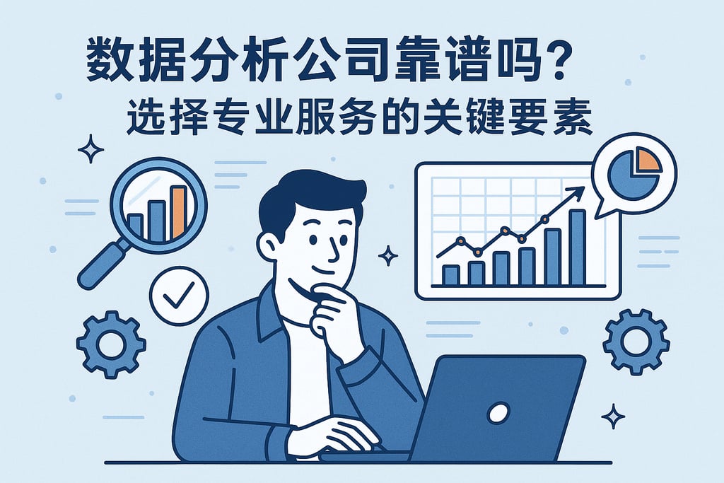 数据分析公司靠谱吗？选择专业服务的关键要素