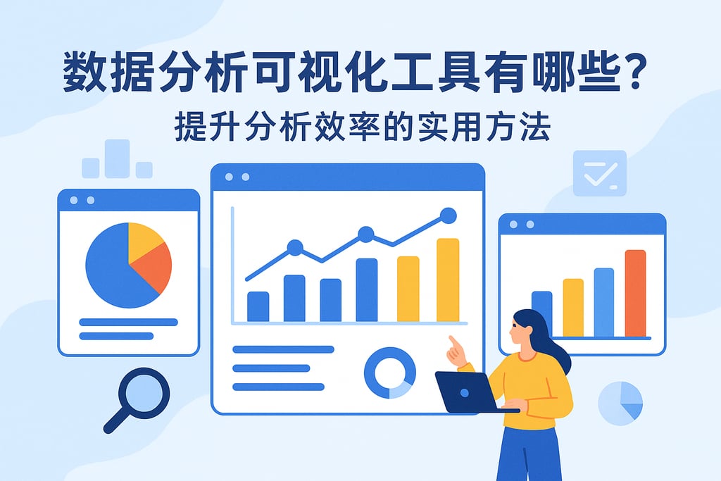 数据分析可视化工具有哪些？提升分析效率的实用方法