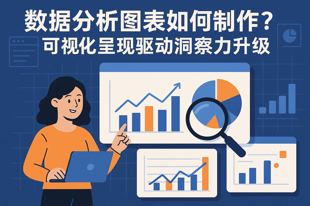 数据分析图表如何制作？可视化呈现驱动洞察力升级