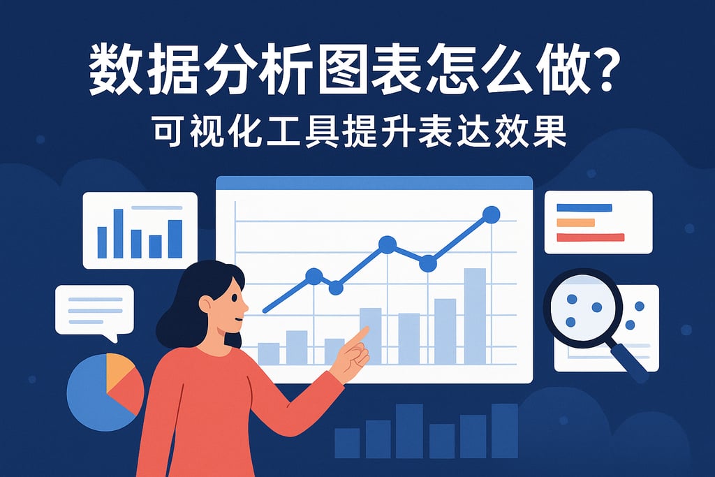 数据分析图表怎么做？可视化工具提升表达效果