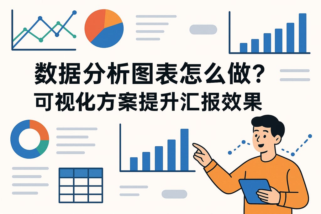 数据分析图表怎么做？可视化方案提升汇报效果