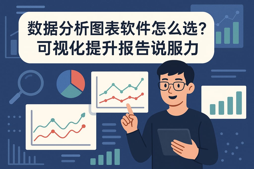 数据分析图表软件怎么选？可视化提升报告说服力