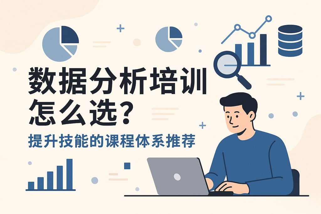 数据分析培训怎么选？提升技能的课程体系推荐
