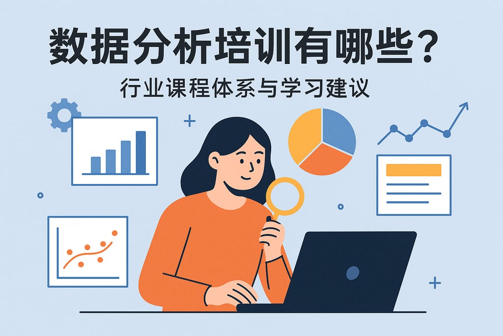 数据分析培训有哪些？行业课程体系与学习建议
