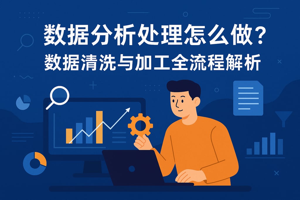 数据分析处理怎么做？数据清洗与加工全流程解析