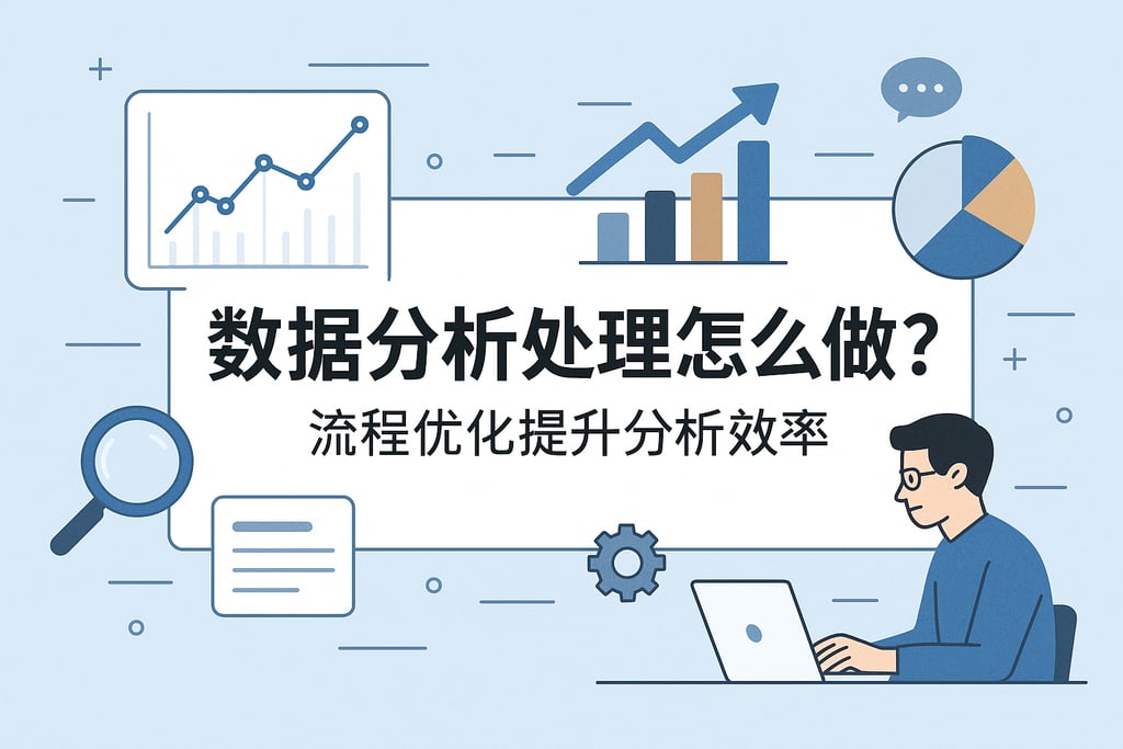 数据分析处理怎么做？流程优化提升分析效率