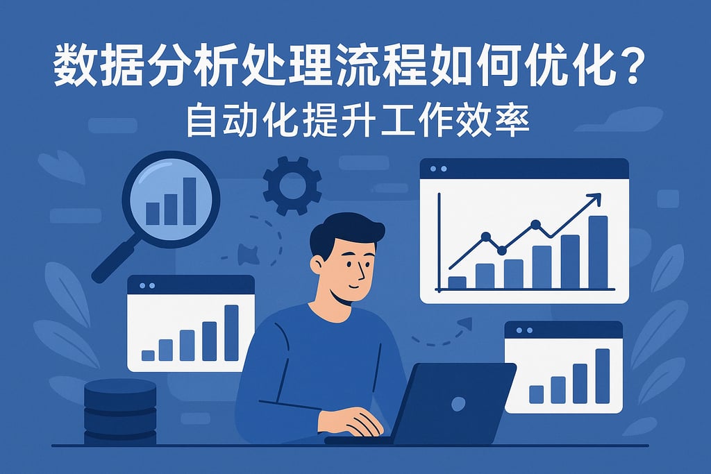 数据分析处理流程如何优化？自动化提升工作效率