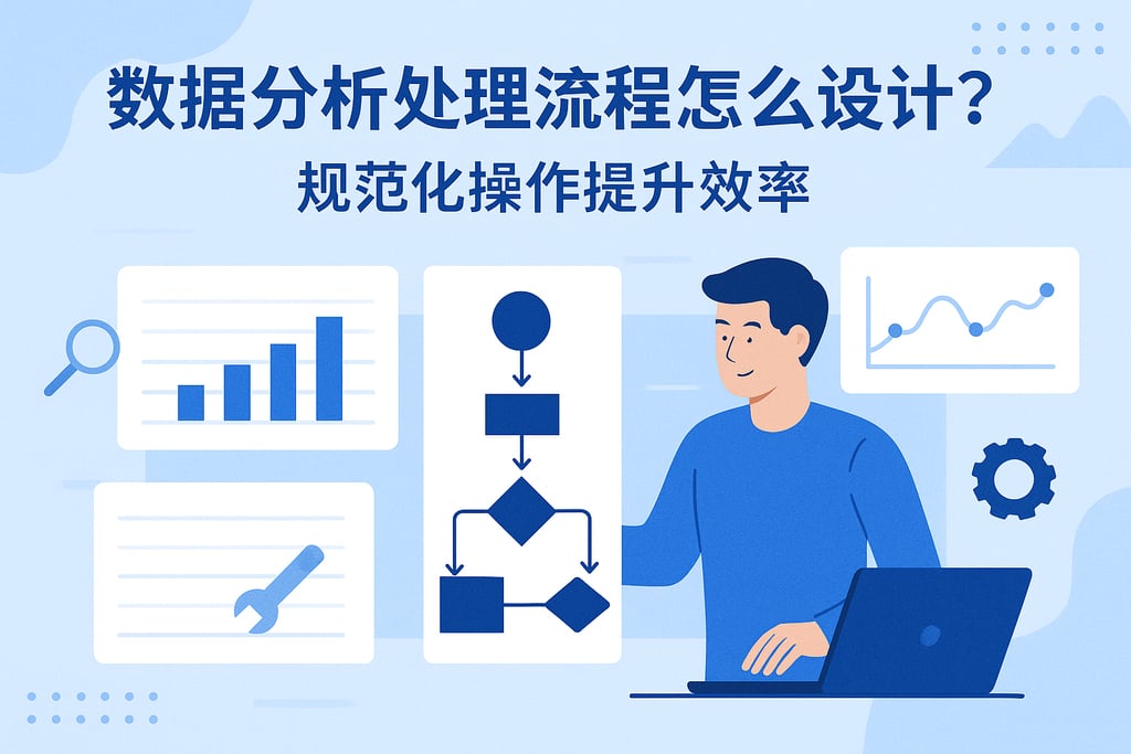 数据分析处理流程怎么设计？规范化操作提升效率
