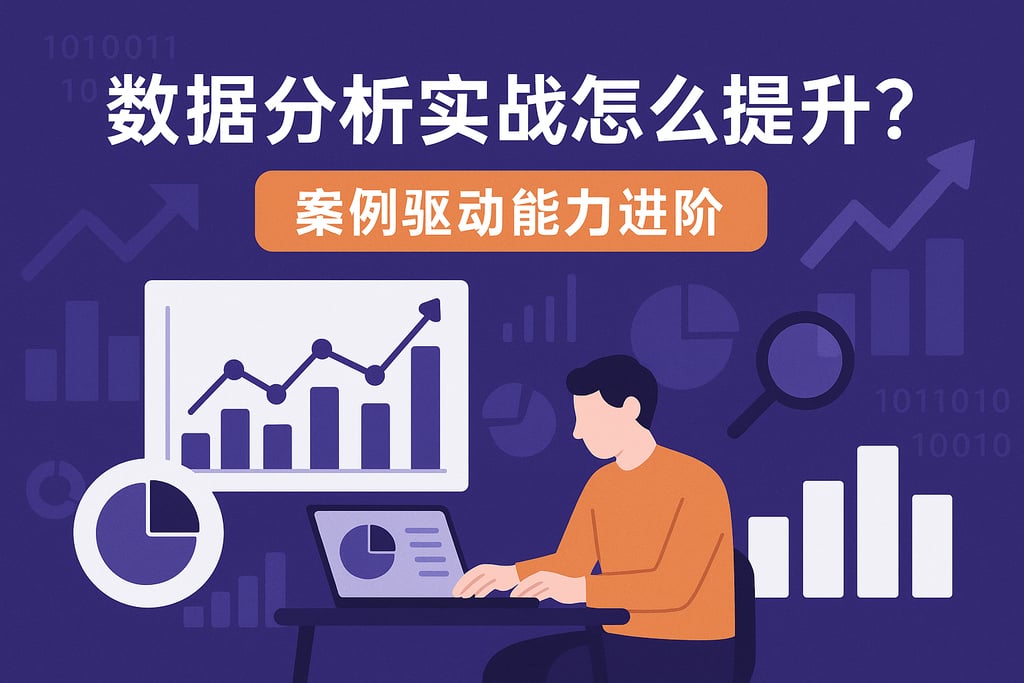 数据分析实战怎么提升？案例驱动能力进阶