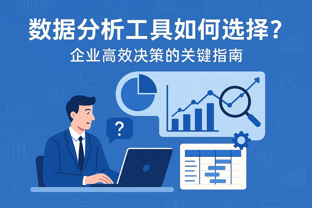 数据分析工具如何选择？企业高效决策的关键指南