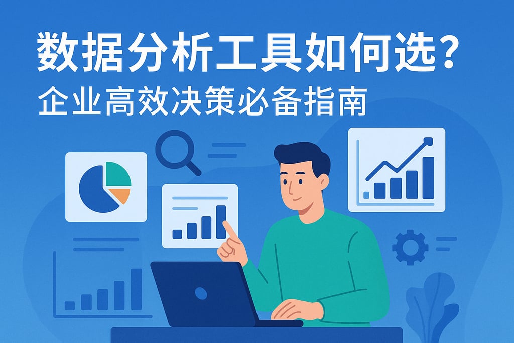 数据分析工具如何选？企业高效决策必备指南