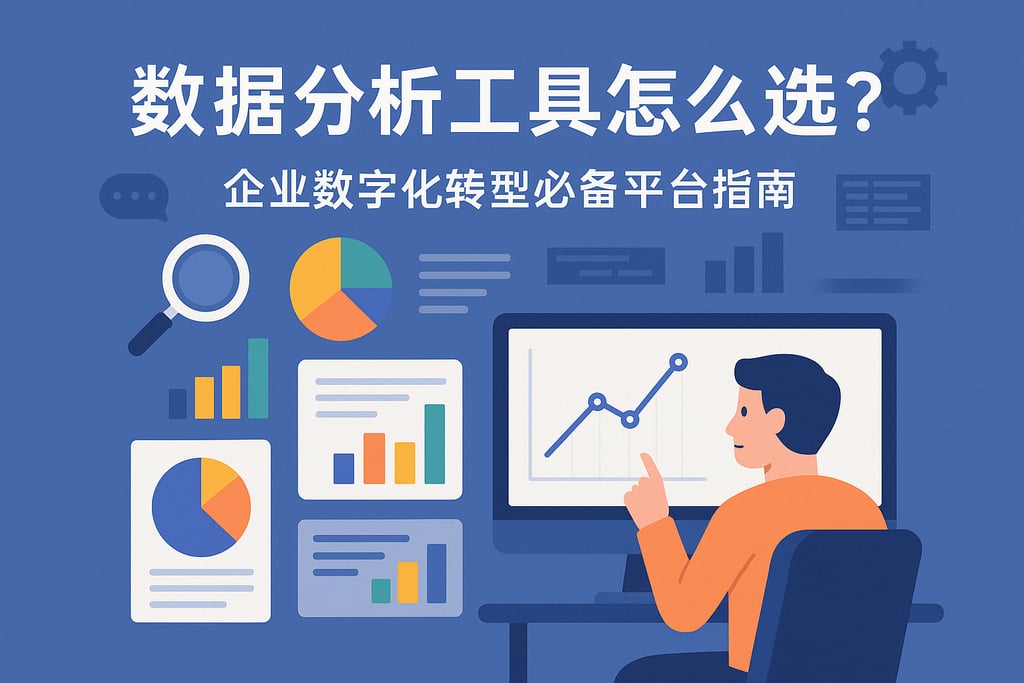 数据分析工具怎么选？企业数字化转型必备平台指南
