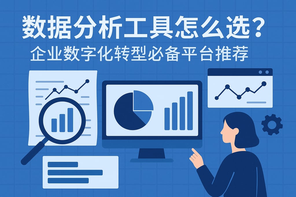 数据分析工具怎么选？企业数字化转型必备平台推荐