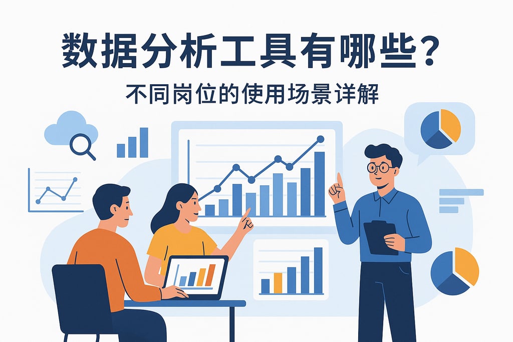 数据分析工具有哪些？不同岗位的使用场景详解