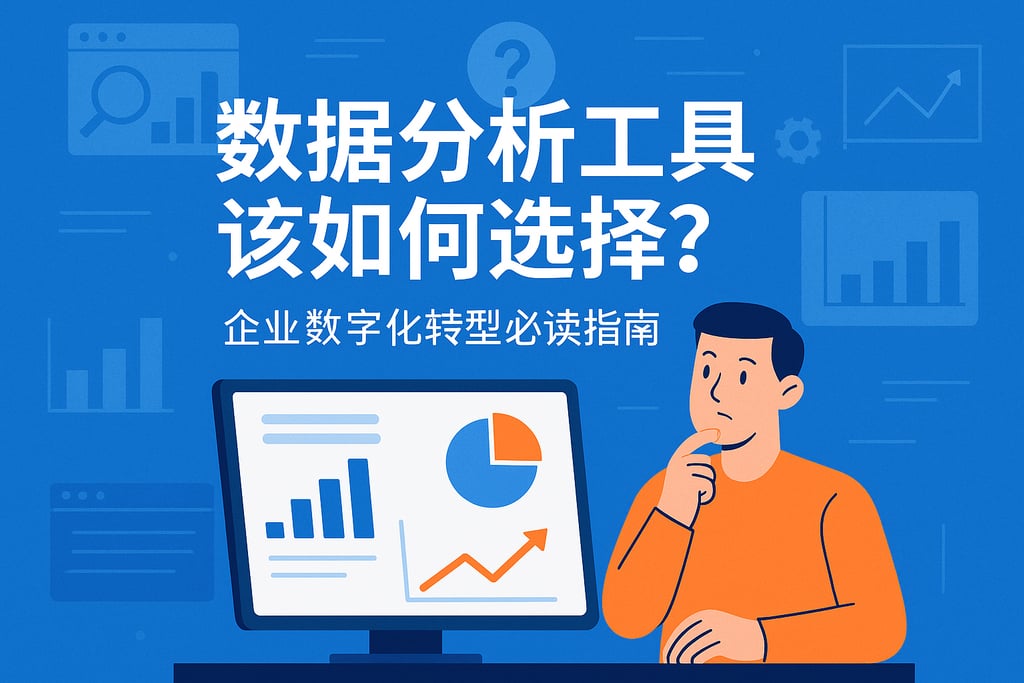 数据分析工具该如何选择？企业数字化转型必读指南