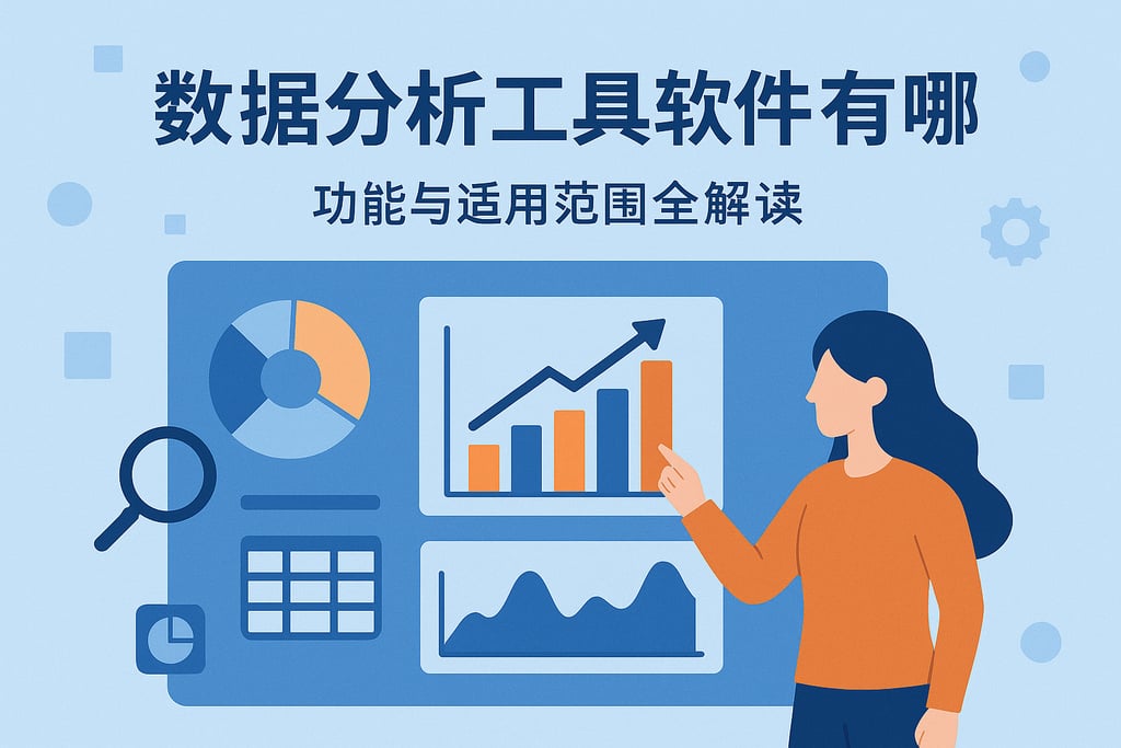 数据分析工具软件有哪些？功能与适用范围全解读