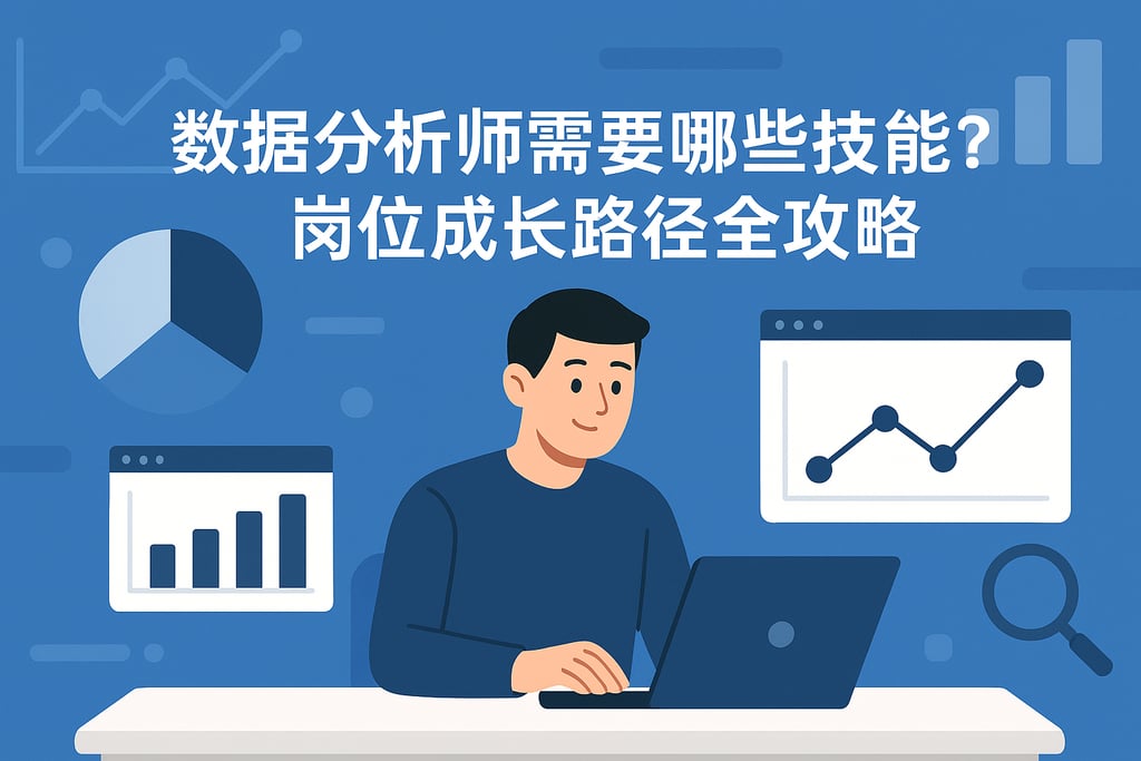 数据分析师需要哪些技能？岗位成长路径全攻略