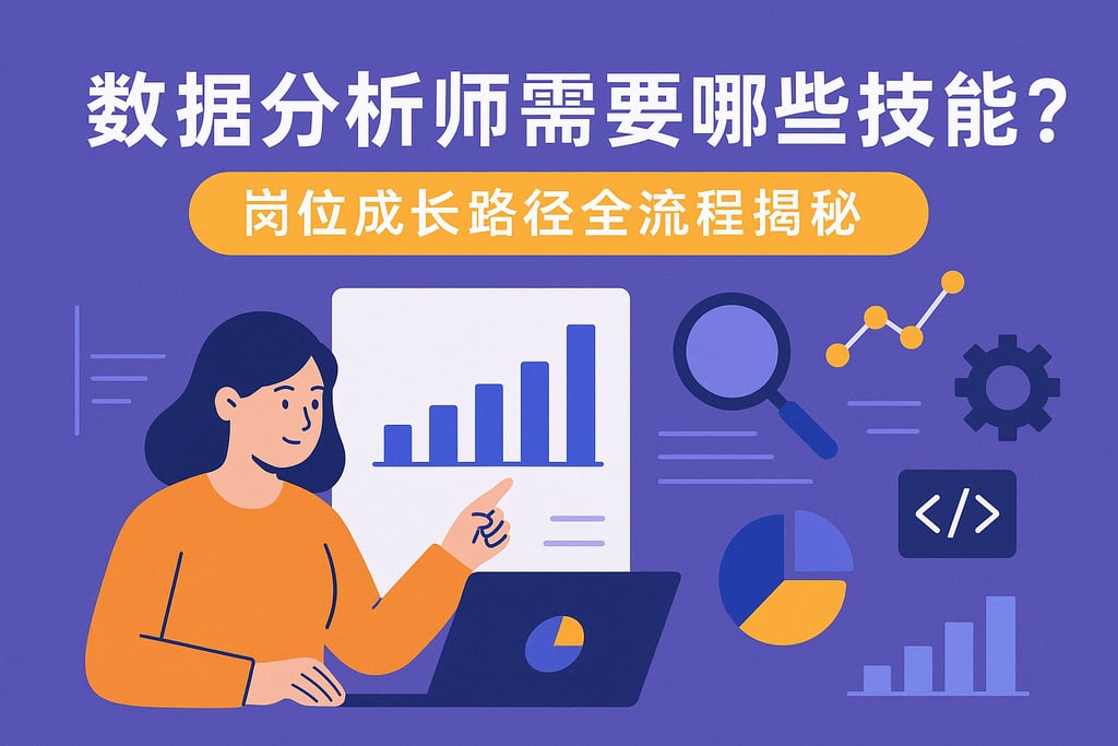 数据分析师需要哪些技能？岗位成长路径全流程揭秘