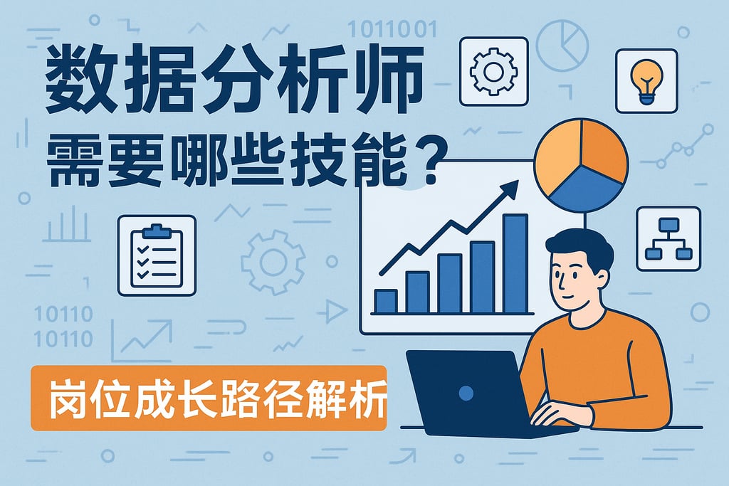 数据分析师需要哪些技能？岗位成长路径解析