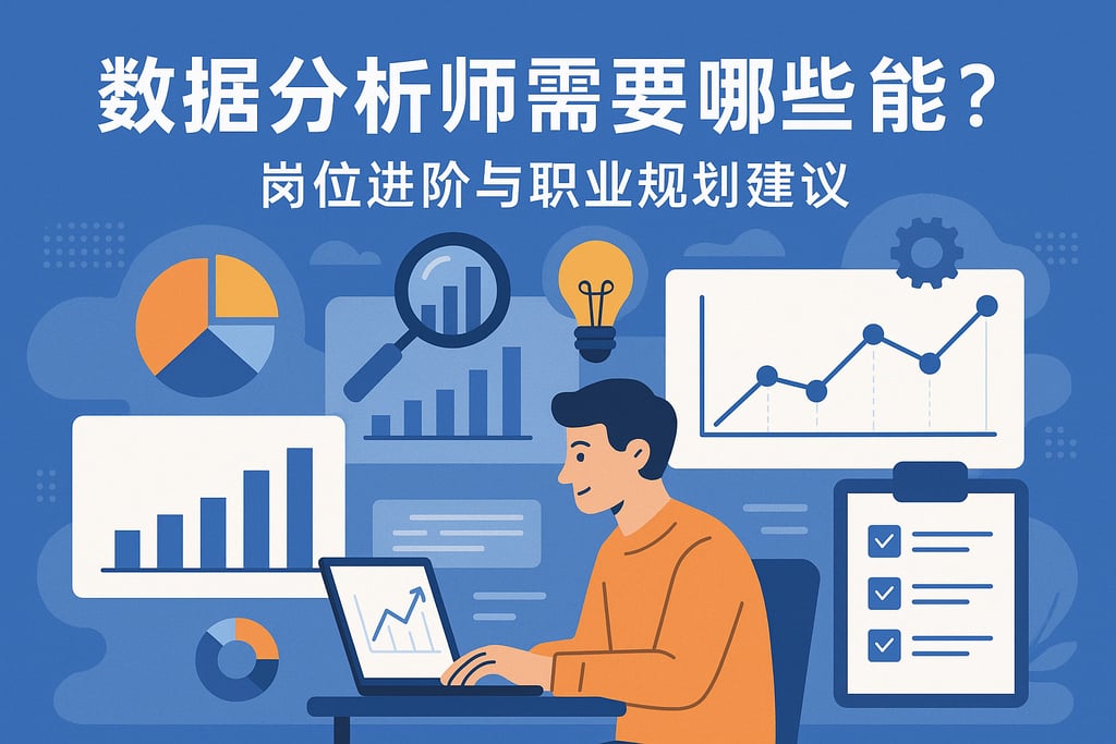 数据分析师需要哪些技能？岗位进阶与职业规划建议