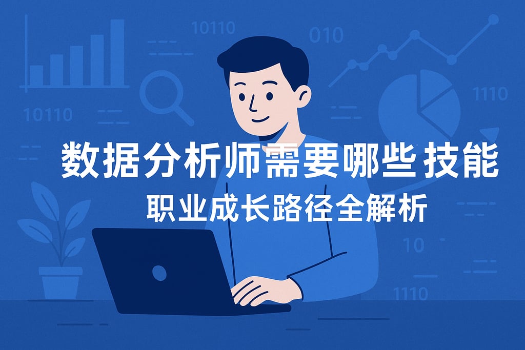 数据分析师需要哪些技能？职业成长路径全解析