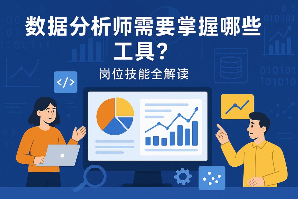 数据分析师需要掌握哪些工具？岗位技能全解读