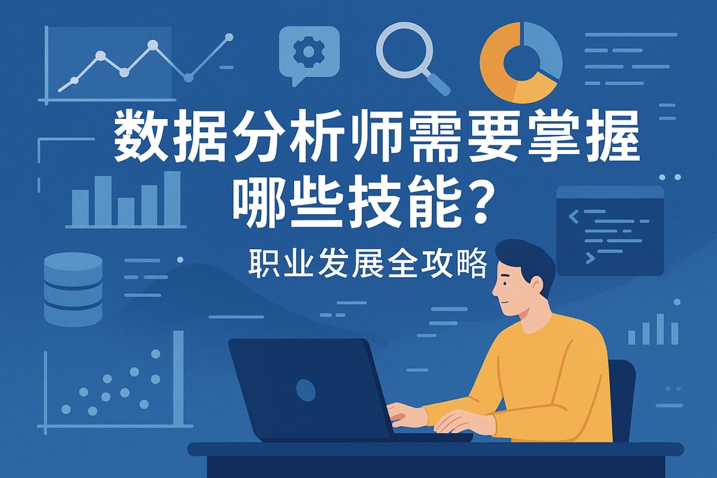 数据分析师需要掌握哪些技能？职业发展全攻略