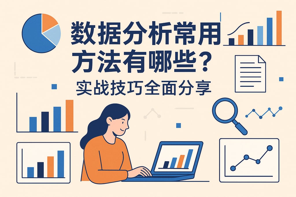 数据分析常用方法有哪些？实战技巧全面分享