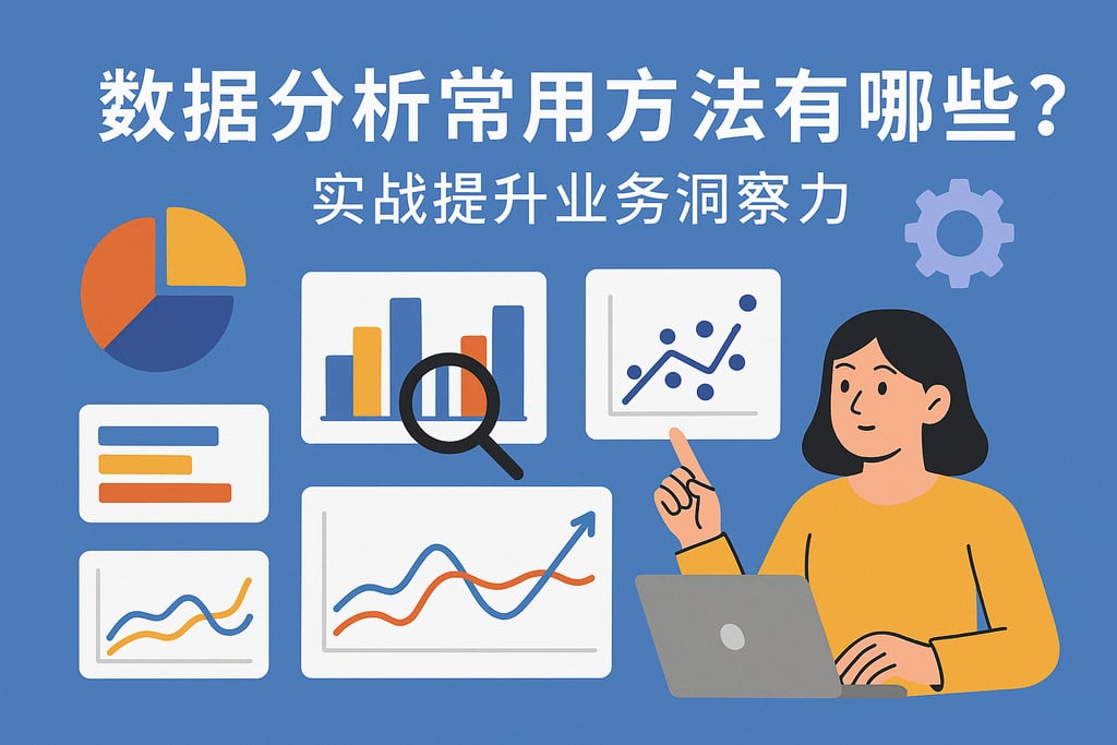 数据分析常用方法有哪些？实战提升业务洞察力