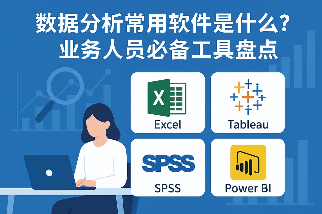 数据分析常用软件是什么？业务人员必备工具盘点