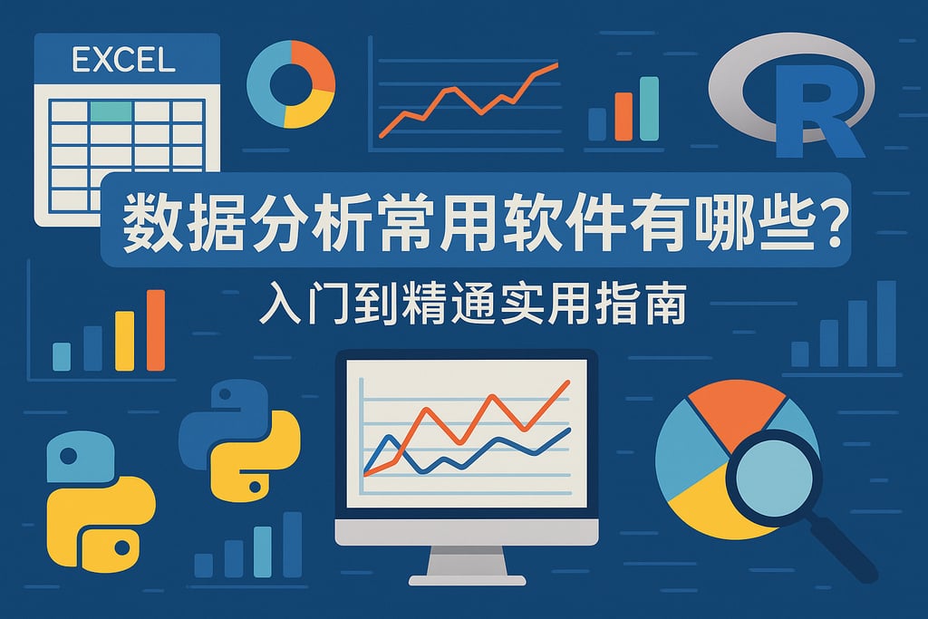 数据分析常用软件有哪些？入门到精通实用指南