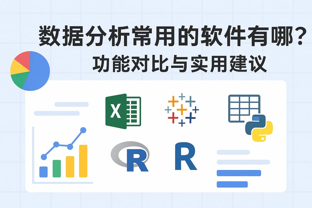 数据分析常用软件有哪些？功能对比与实用建议