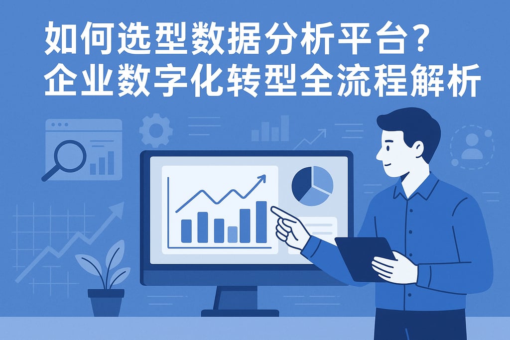 数据分析平台如何选型？企业数字化转型全流程解析