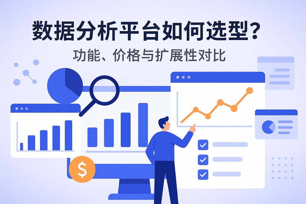 数据分析平台如何选型？功能、价格与扩展性对比
