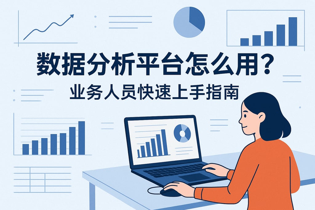 数据分析平台怎么用？业务人员快速上手指南