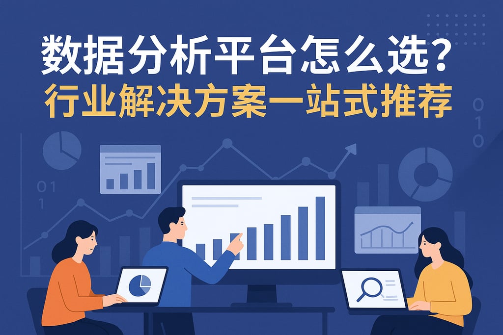 数据分析平台怎么选？行业解决方案一站式推荐