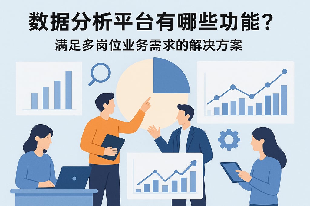 数据分析平台有哪些功能？满足多岗位业务需求的解决方案