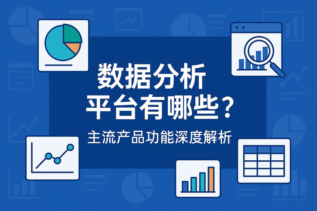 数据分析平台有哪些？主流产品功能深度解析