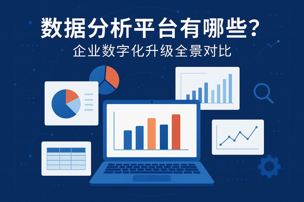 数据分析平台有哪些？企业数字化升级全景对比