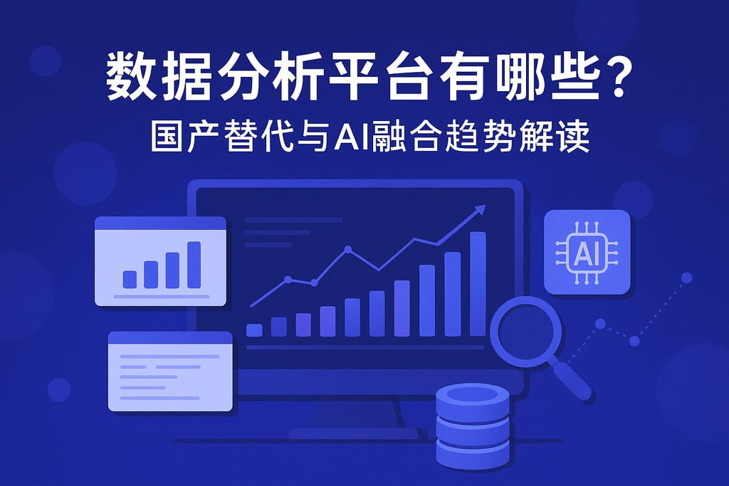 数据分析平台有哪些？国产替代与AI融合趋势解读