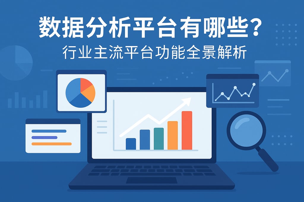 数据分析平台有哪些？行业主流平台功能全景解析